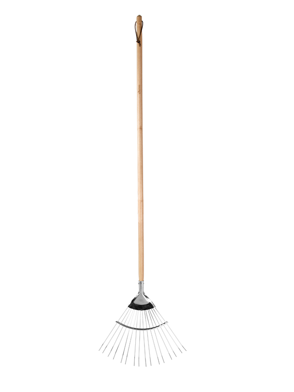 Mâner din lemn de grădină LEAF RAKE TG22041005-E